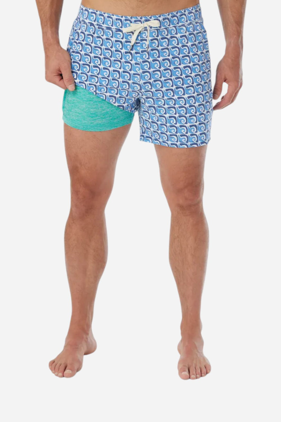 Fair Harbor Bungalow Trunk in Rolling Waves