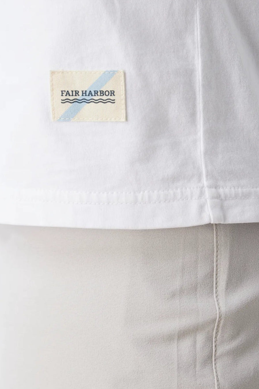 Fair Harbor Saltaire Tee in White