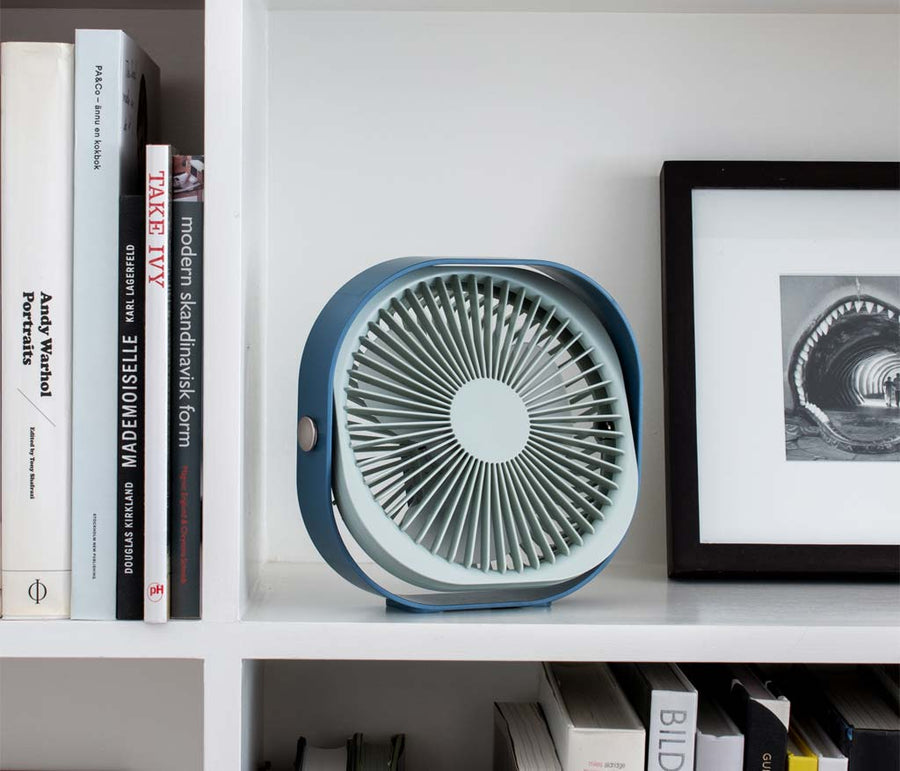 Printworks Fantastic Portable Fan in Petroleum