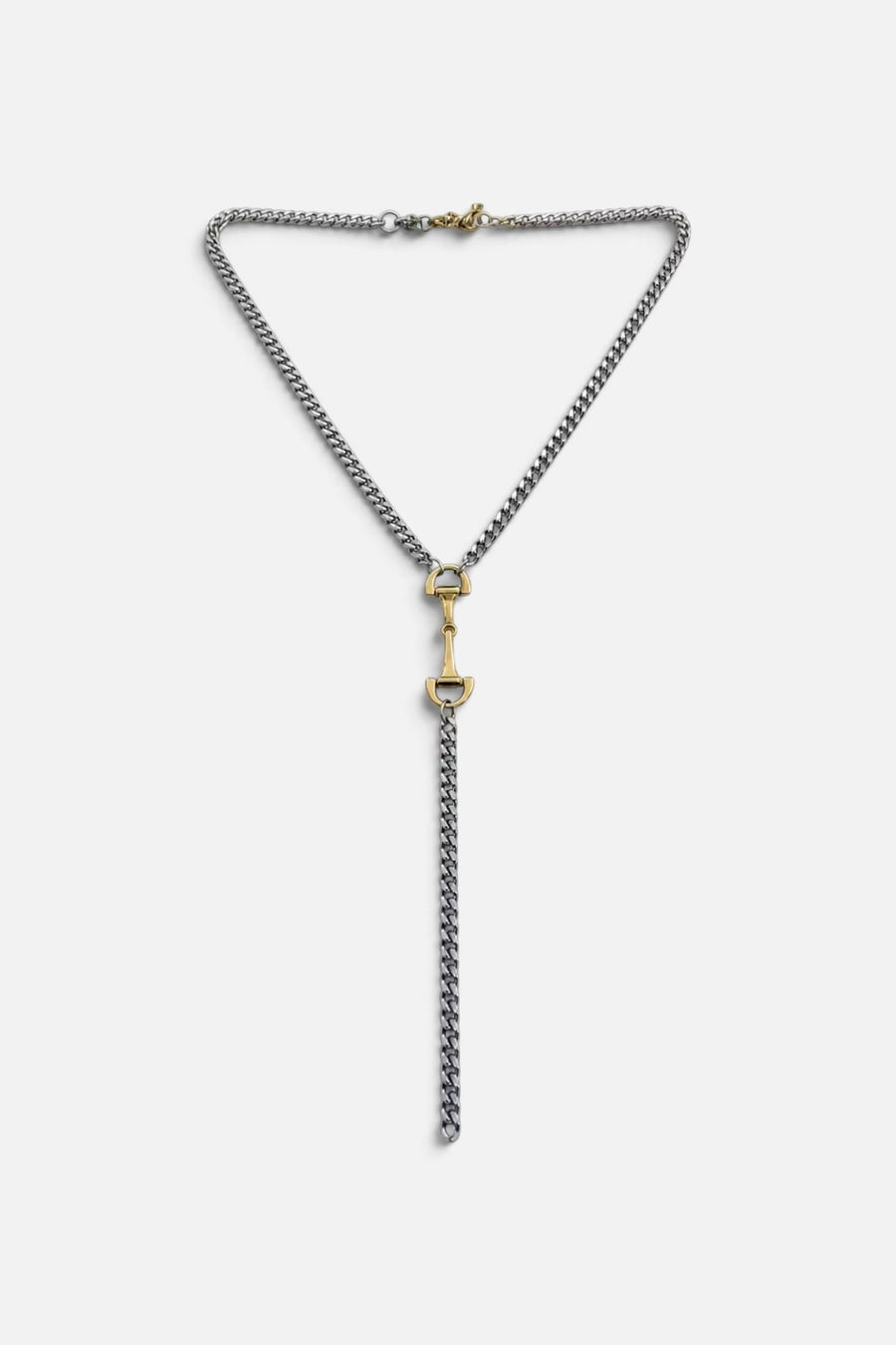 Farrah B Derby Days Necklace in Mixed Metals