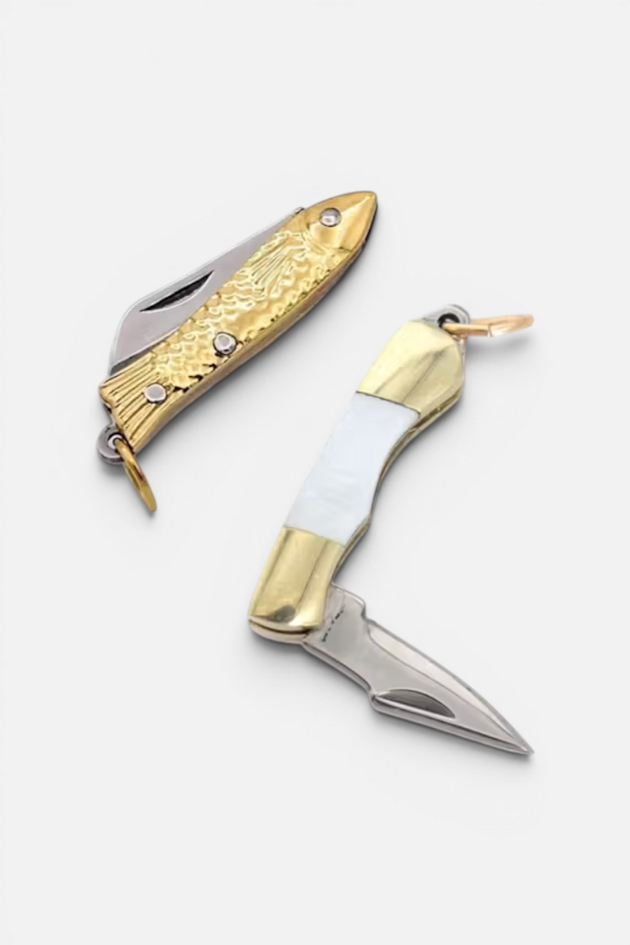 Farrah B Knife Charm Fish Shape