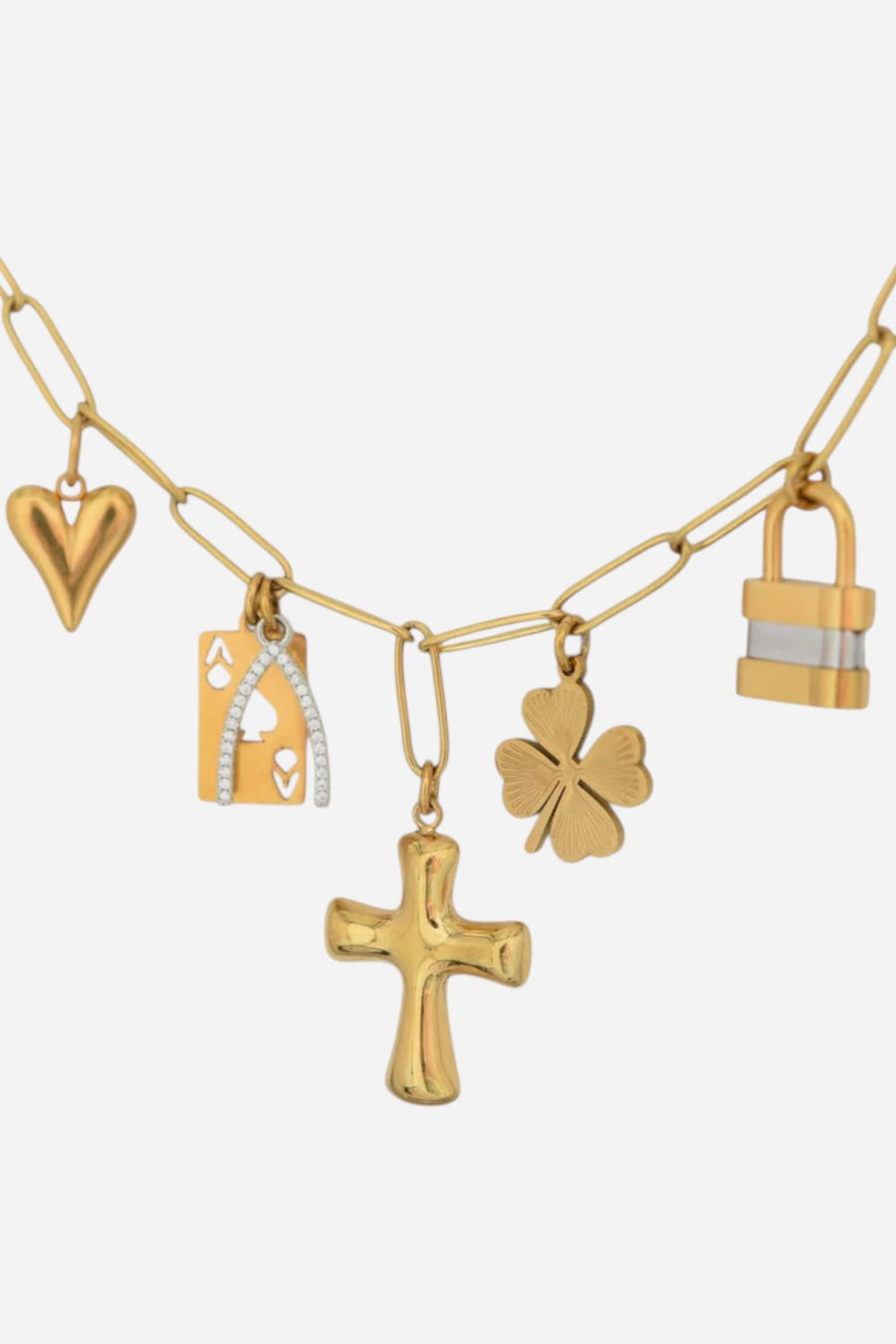 Farrah B Chances Are Charm Necklace