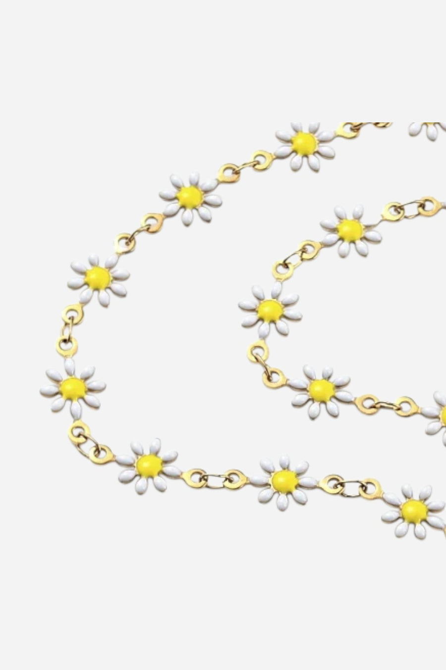 Farrah B Ditzy Daisy Necklace
