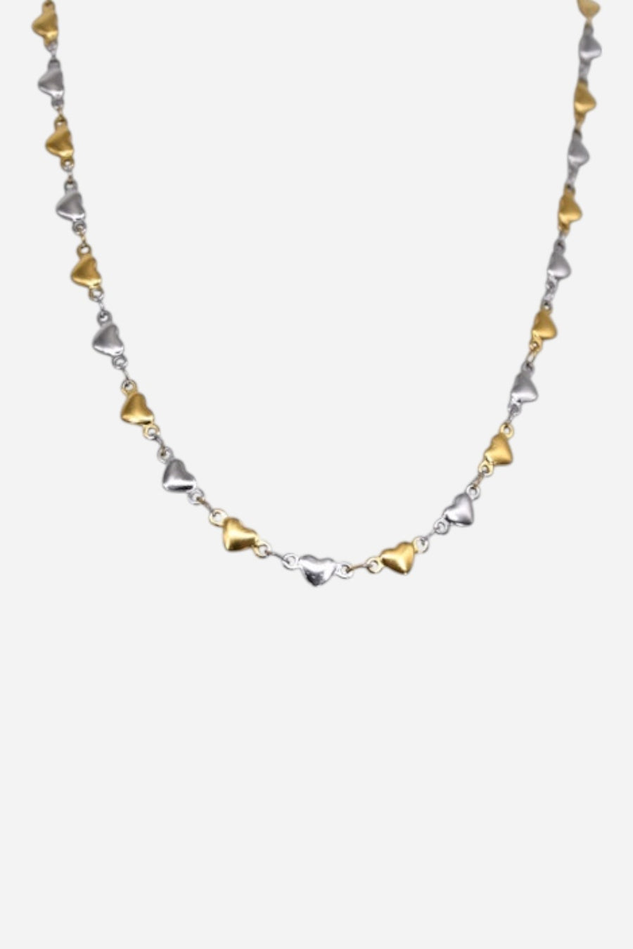 Farrah B Soulmate Necklace in Mixed Metals