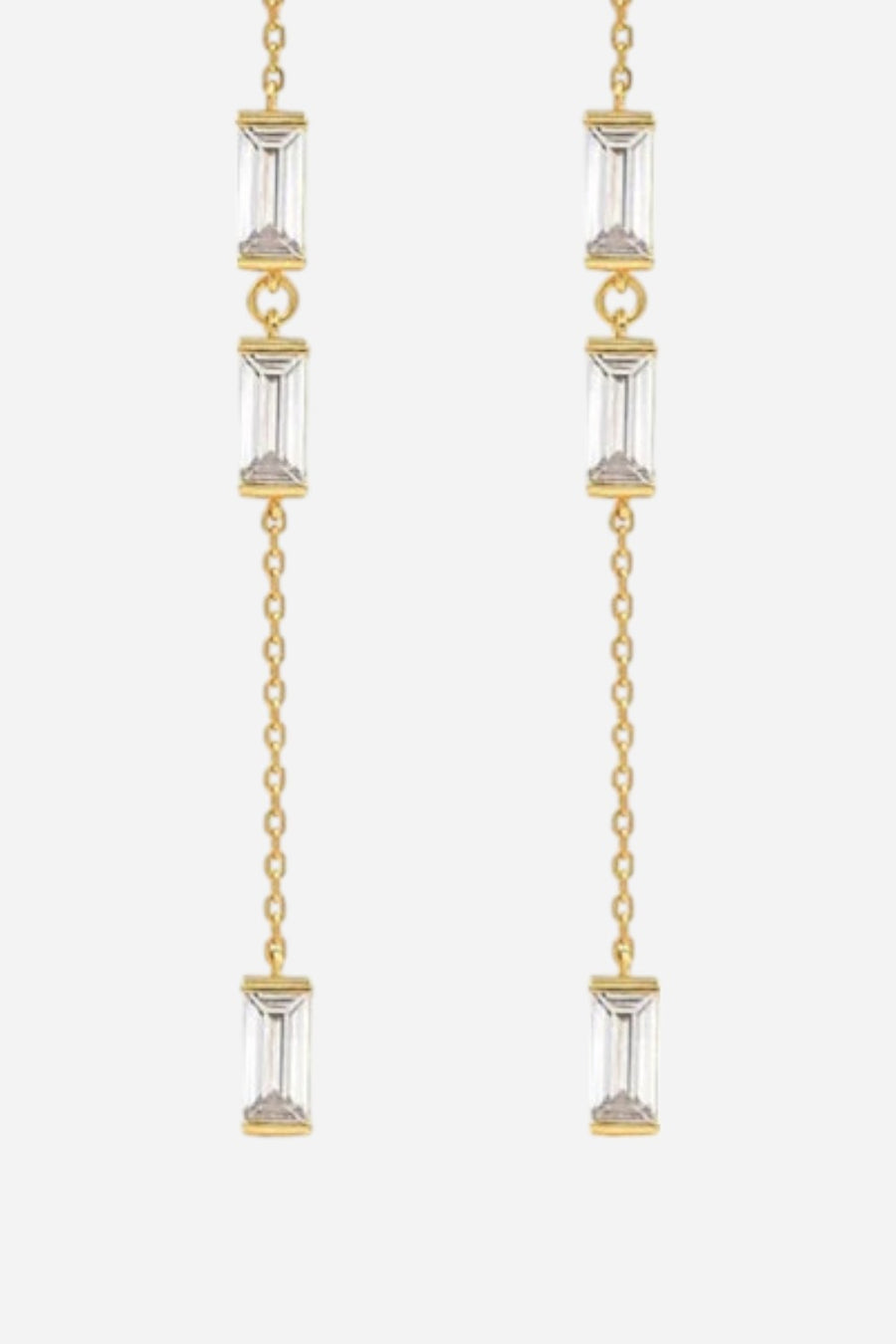 Farrah B Strings Attached Ear Threader Earrings