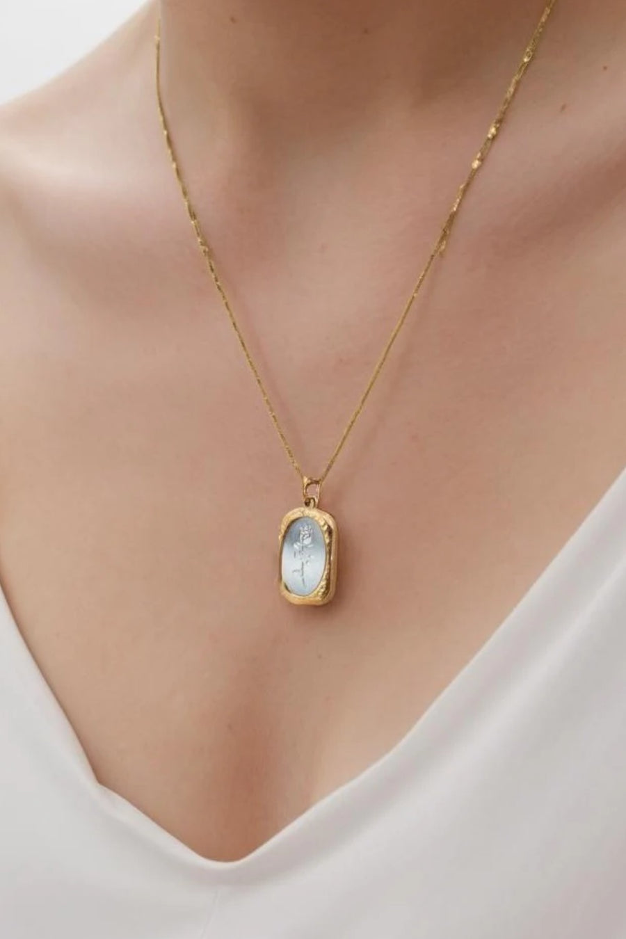 Farrah B Wallflower Necklace