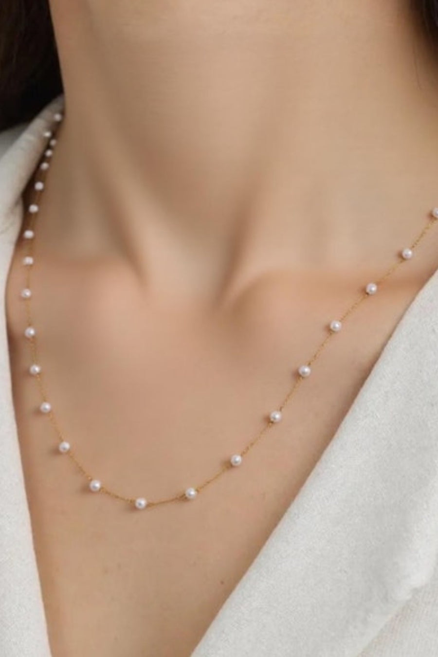 Farrah B Yacht Club Pearl Necklace