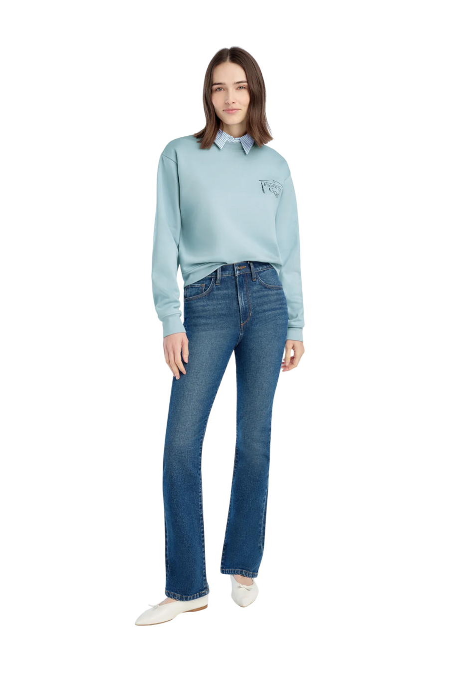 Favorite Grad Classic Sweatshirt in Sea Blue Navy