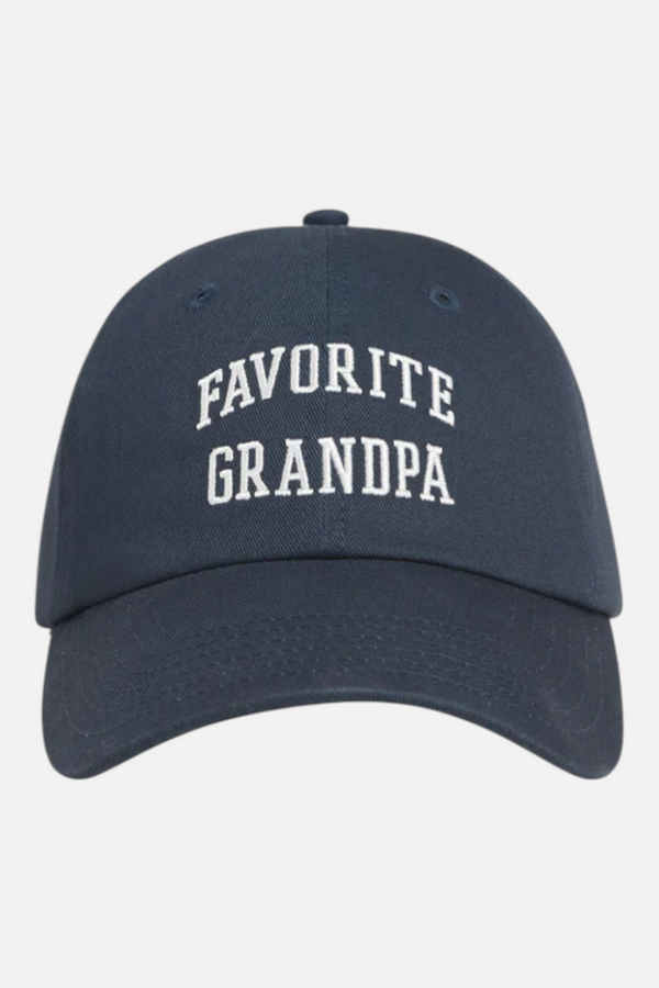 Favorite Daughter Favorite Grandpa Baseball Cap in Navy
