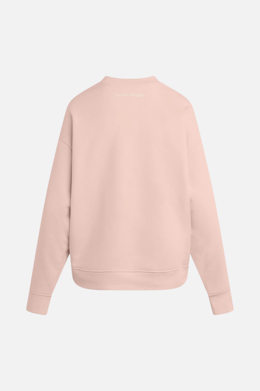 The Favorite Grandma Sweatshirt in Pale Pink