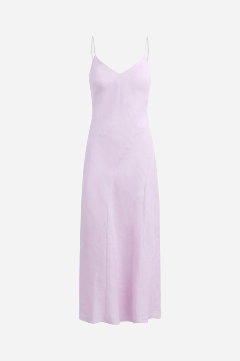 Favorite Daughter The Josette Dress in Wisteria Musk  CHROME
