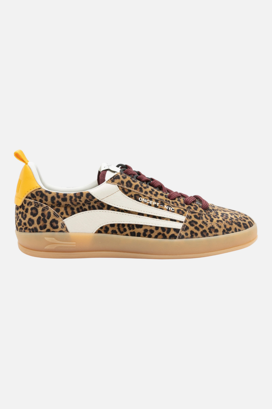 Oncept Women's Fez Court Sneaker in Leopard
