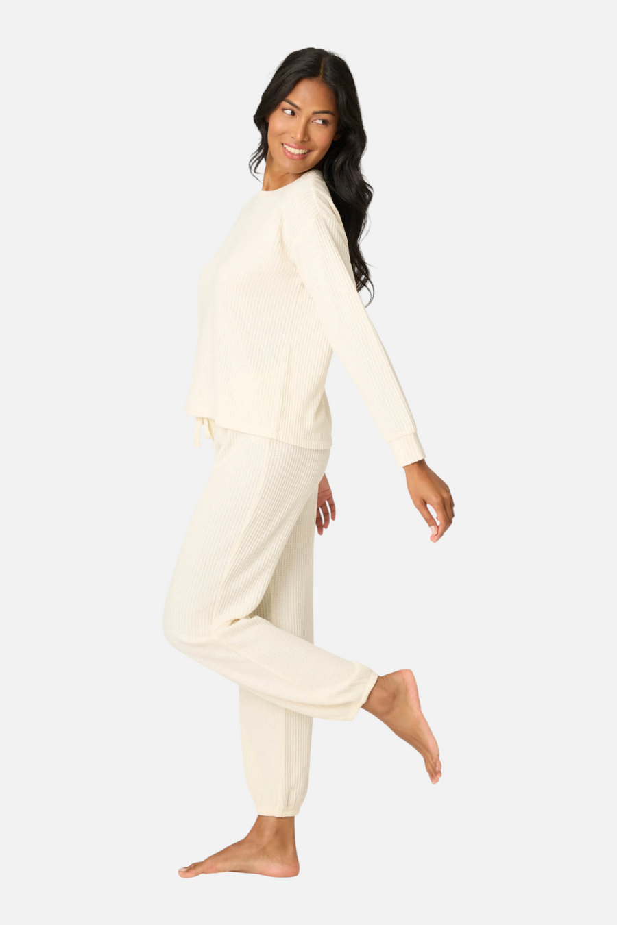 PJ Salvage Fireside Sparkle Natural PJ Set