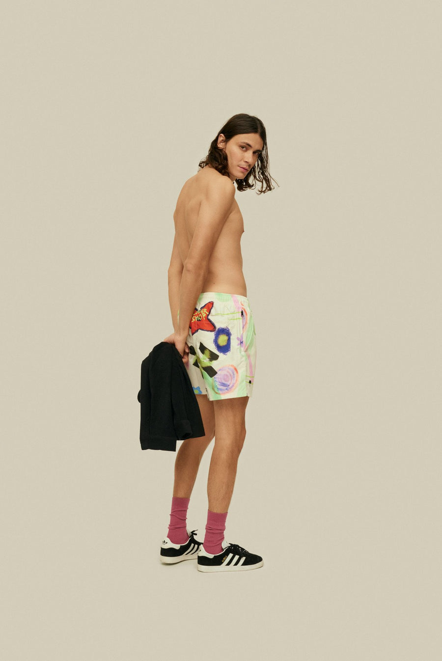 OAS Flower Shop Swim Short