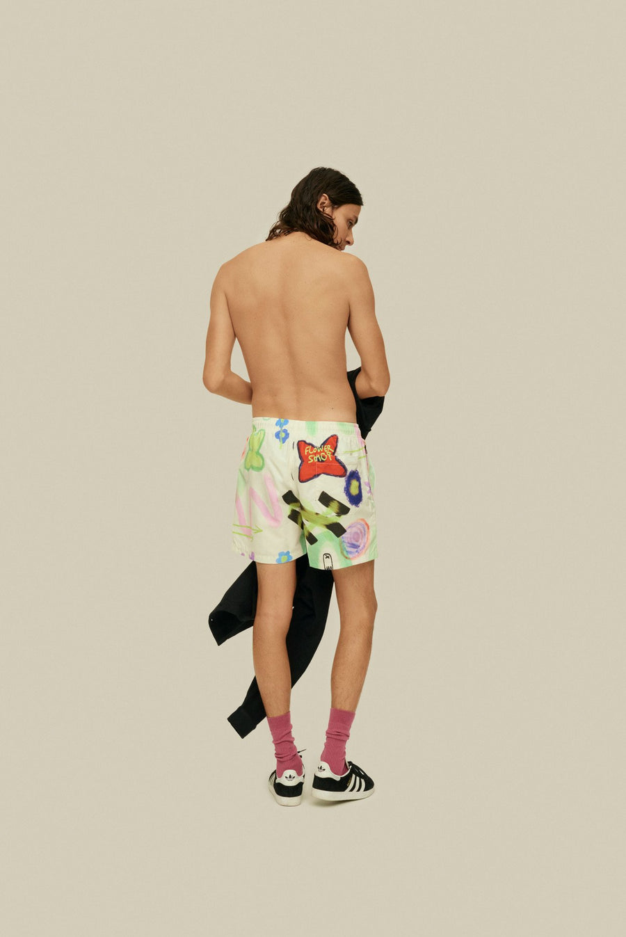 OAS Flower Shop Swim Short