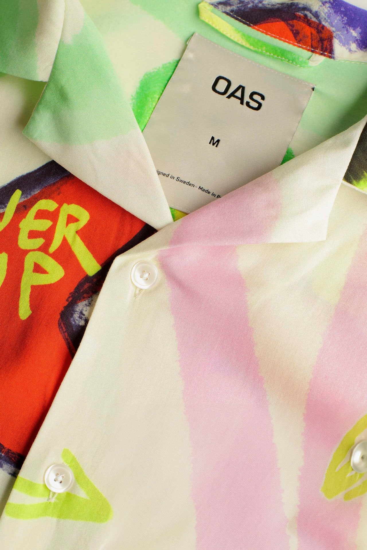 OAS Flower Shop Viscose Shirt – CHROME