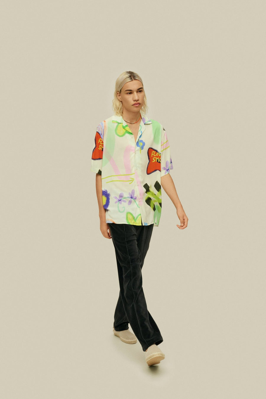 OAS Flower Shop Viscose Shirt