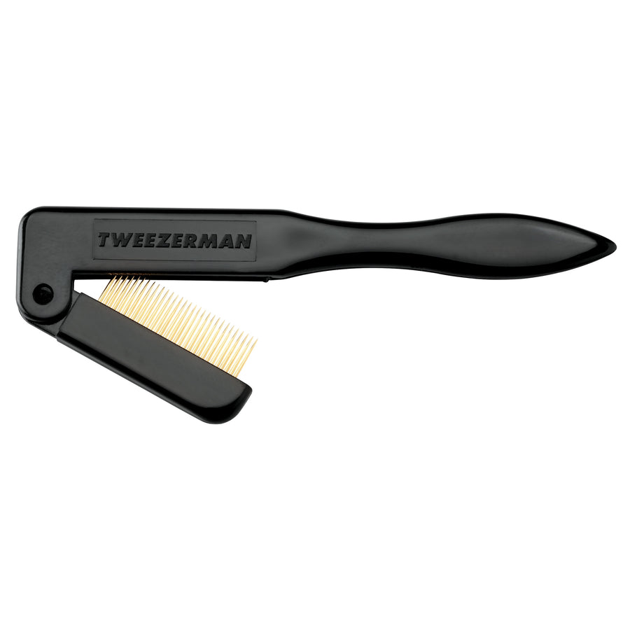Tweezerman Folding iLashcomb in Black