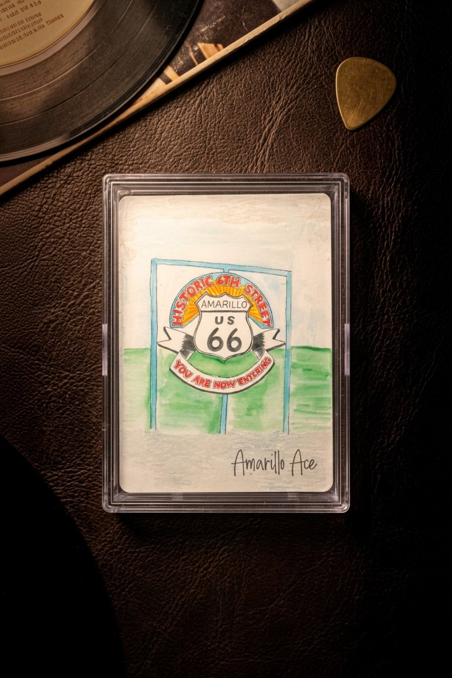 Fort 52 Amarillo Ace playing cards deck, alternate view 3