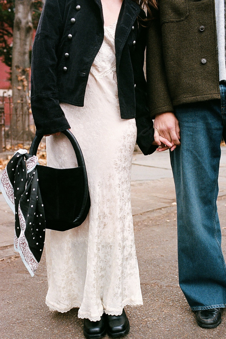 Free People Barlow Bucket Bag in Black