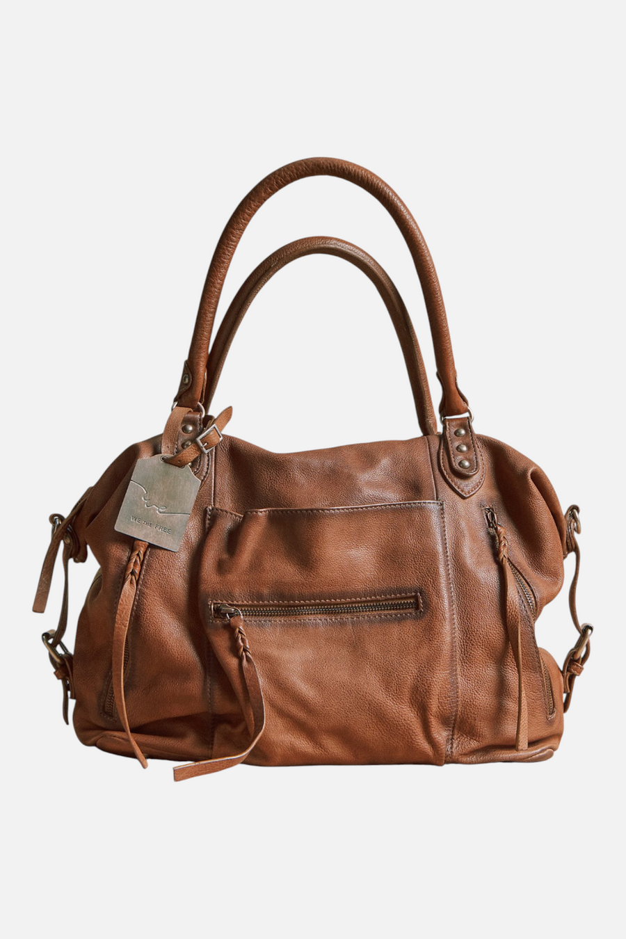Free People Baby Emerson Tote Bag in Saddle