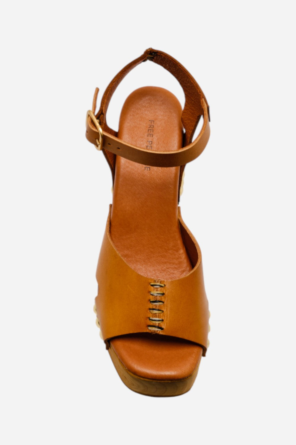 Free People Cecily Clog In Luggage – CHROME