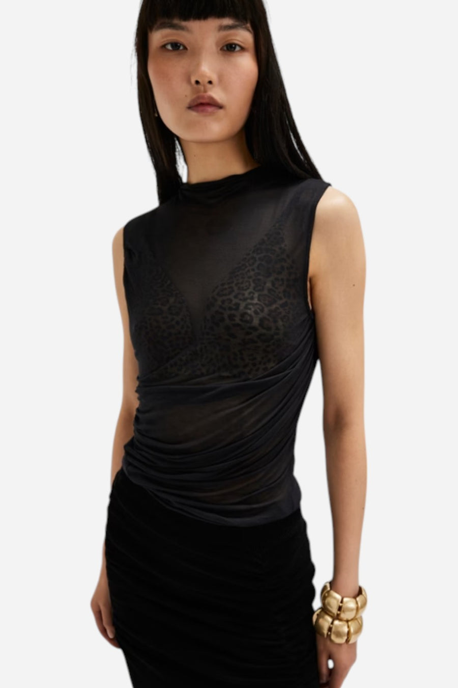 Free People On Air Muscle Tank in Black