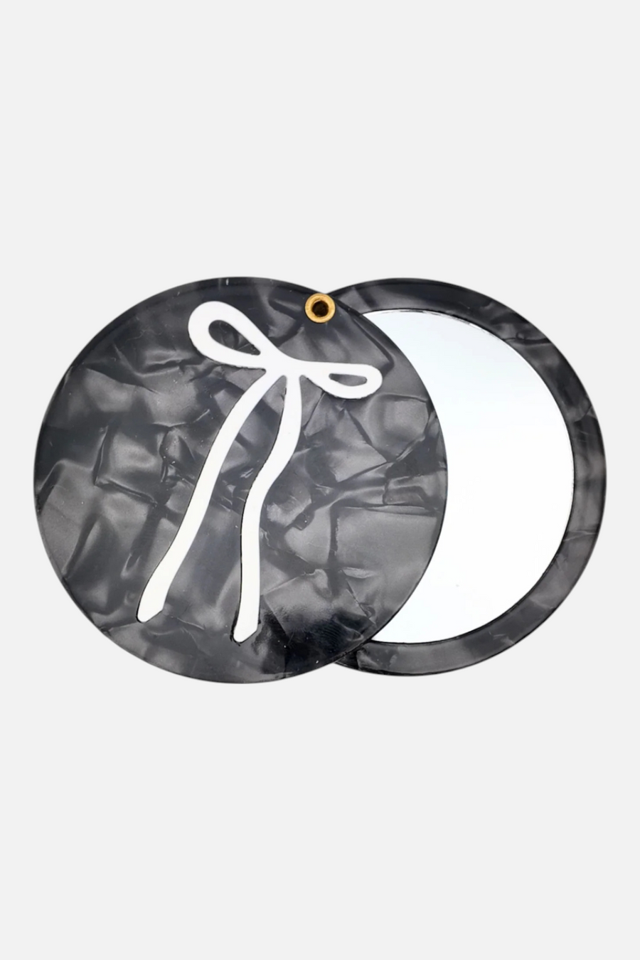 Solar Eclipse French Bow Compact Mirror
