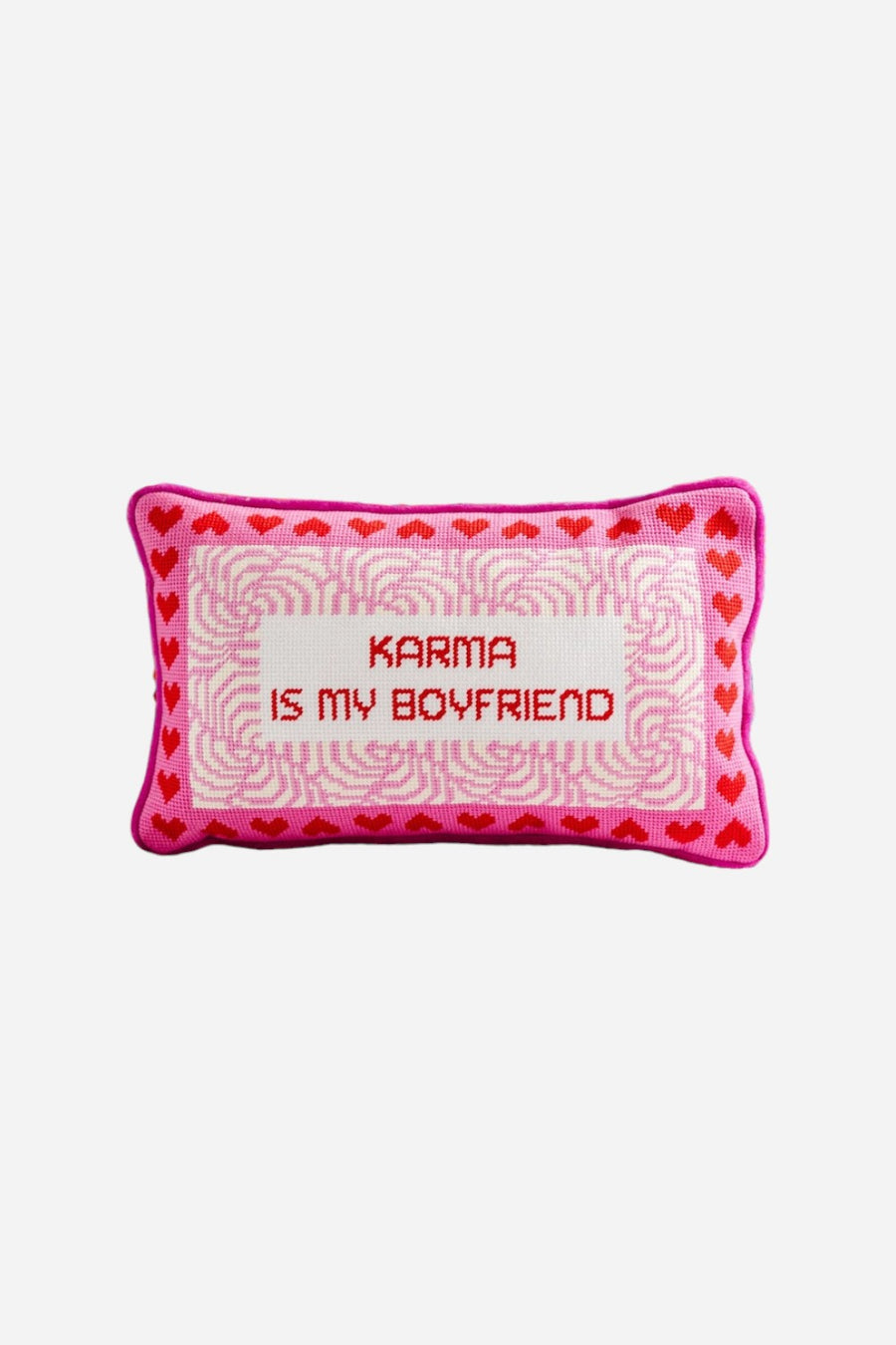 Furbish Karma Needlepoint Pillow