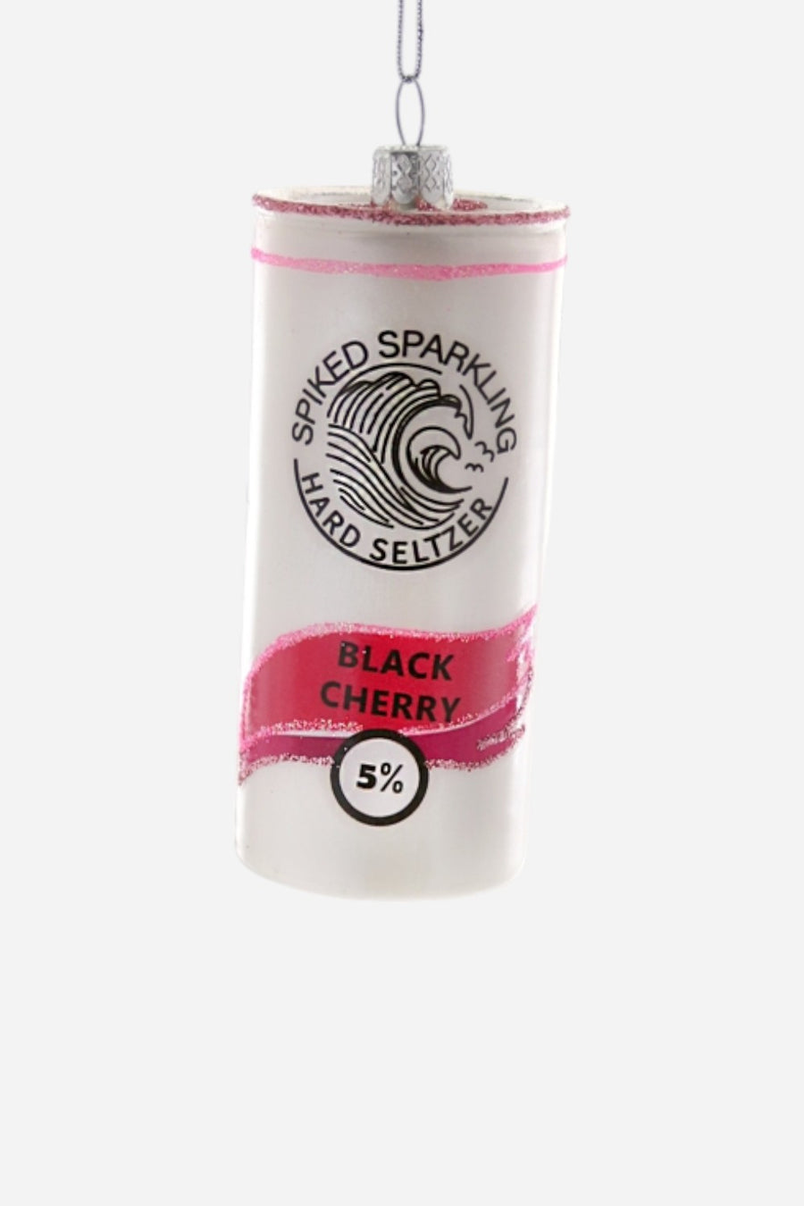 Spiked Sparkling Seltzer Black Cherry Ornament