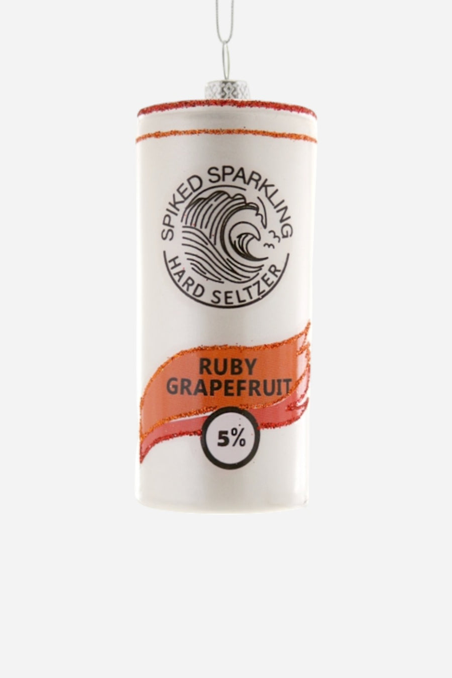 Spiked Seltzer Ruby Grapefruit Ornament