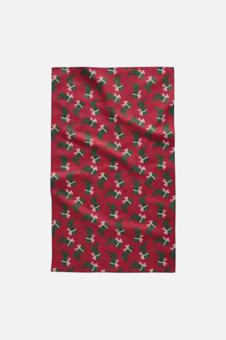 Geometry Towels Merry Boots Tea Towel