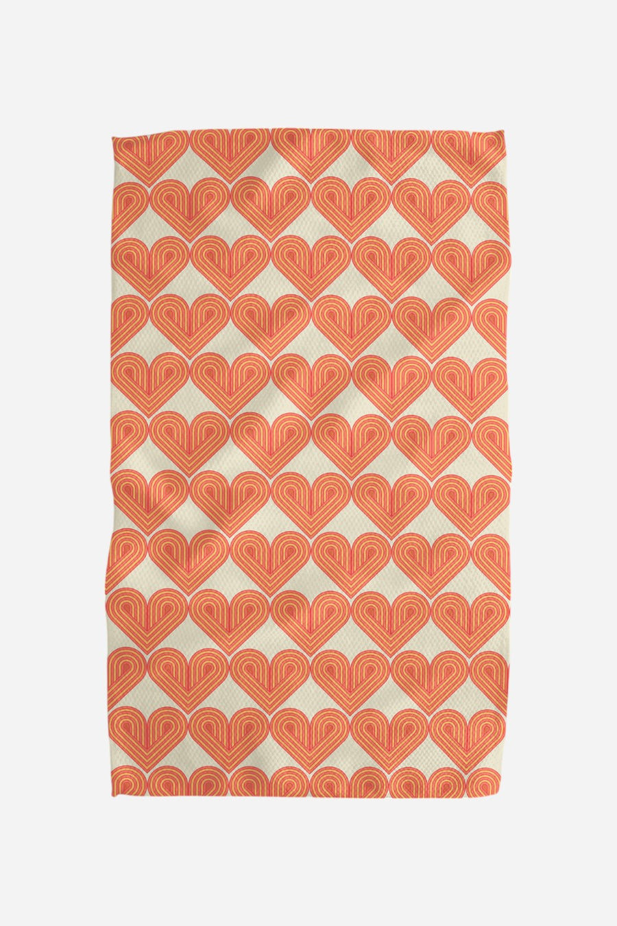 Geometry Towels Retro Lovers Tea Towel