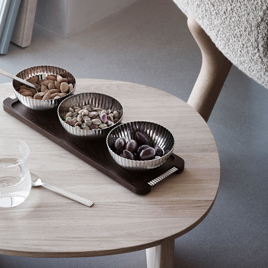 Georg Jensen Bernadotte Tray With Bowls - Design Inspired by Sigvard Bernadotte
