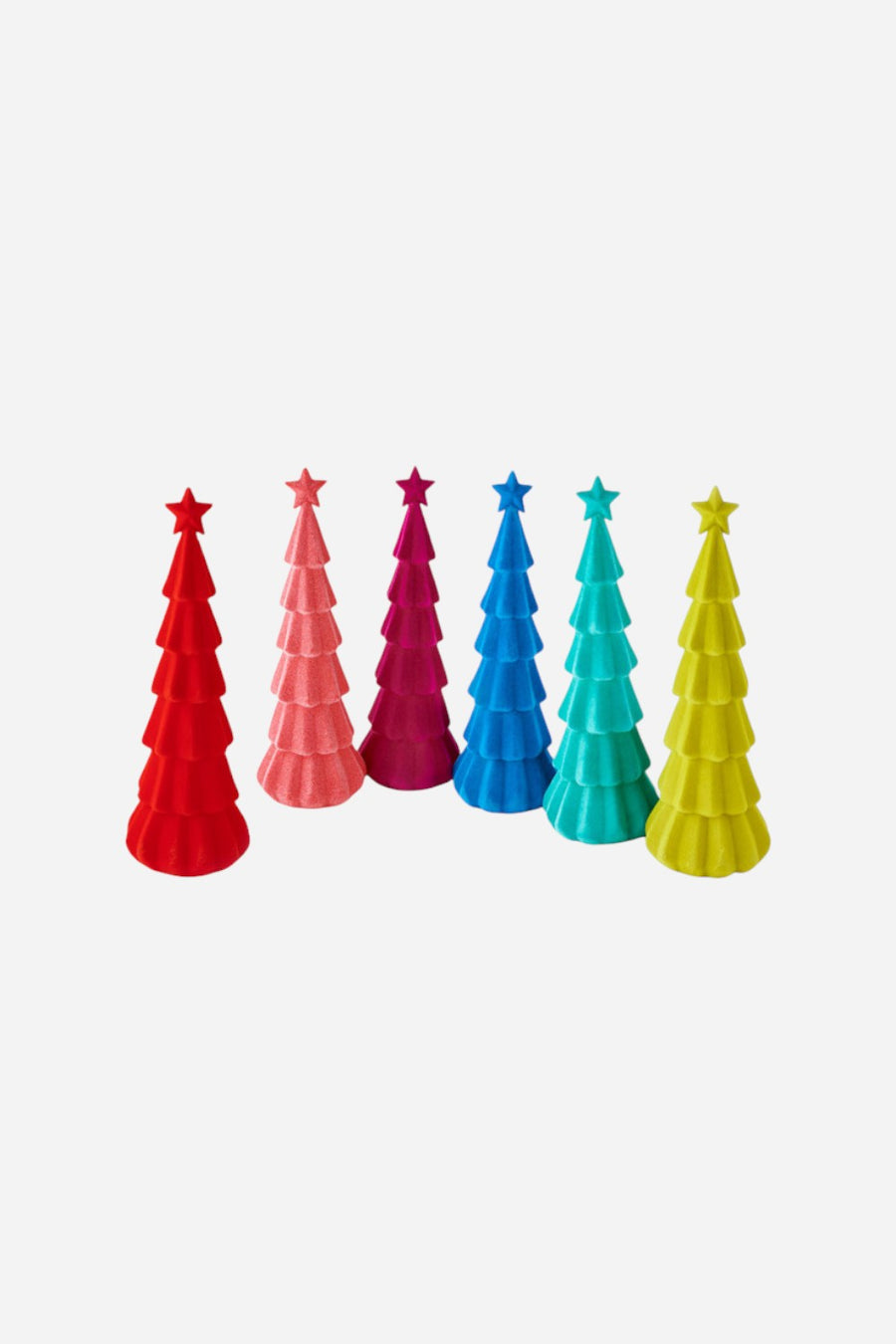 Flocked Giant 30" Tree in Yellow