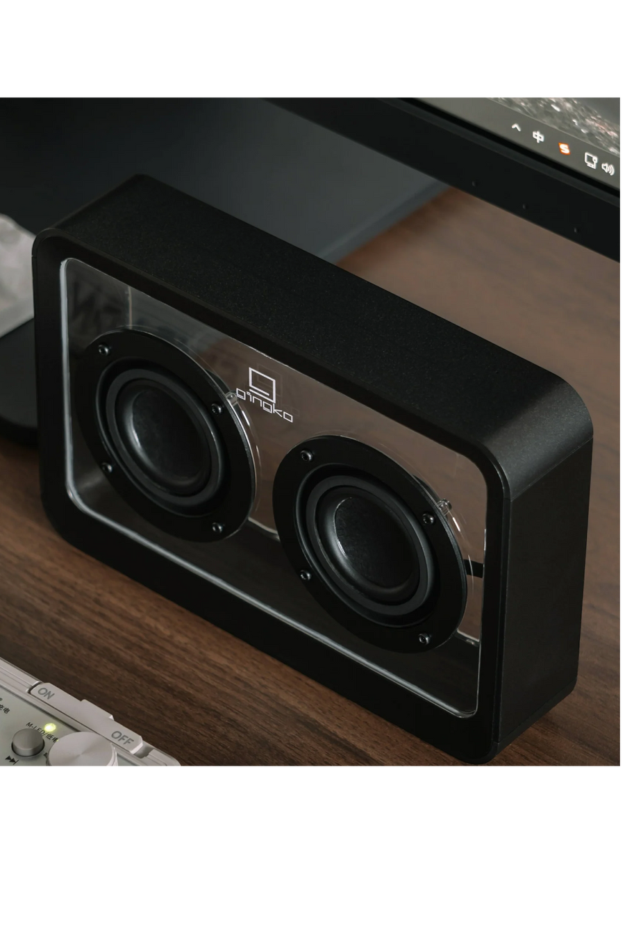 Gingko Mage See-Through Speaker in Black
