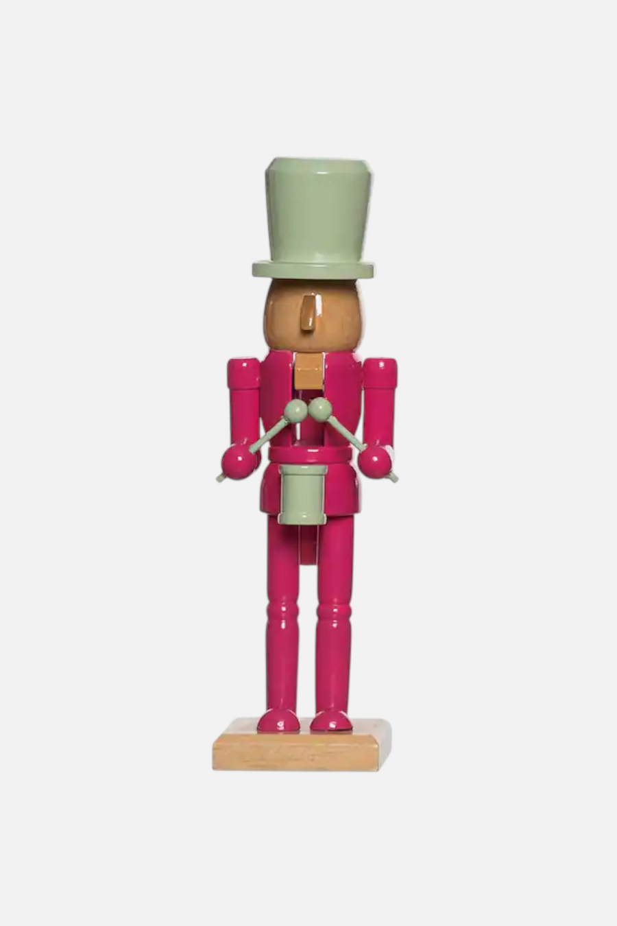 CHROME Green Hat Colorblock Nutcracker