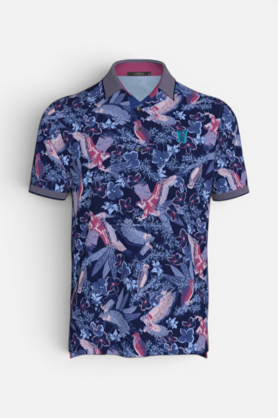 Greyson National Park Polo in Maltese Blue