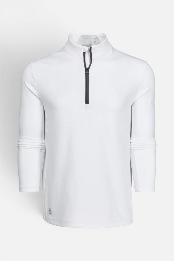Greyson Sequoia Quarter Zip in Arctic