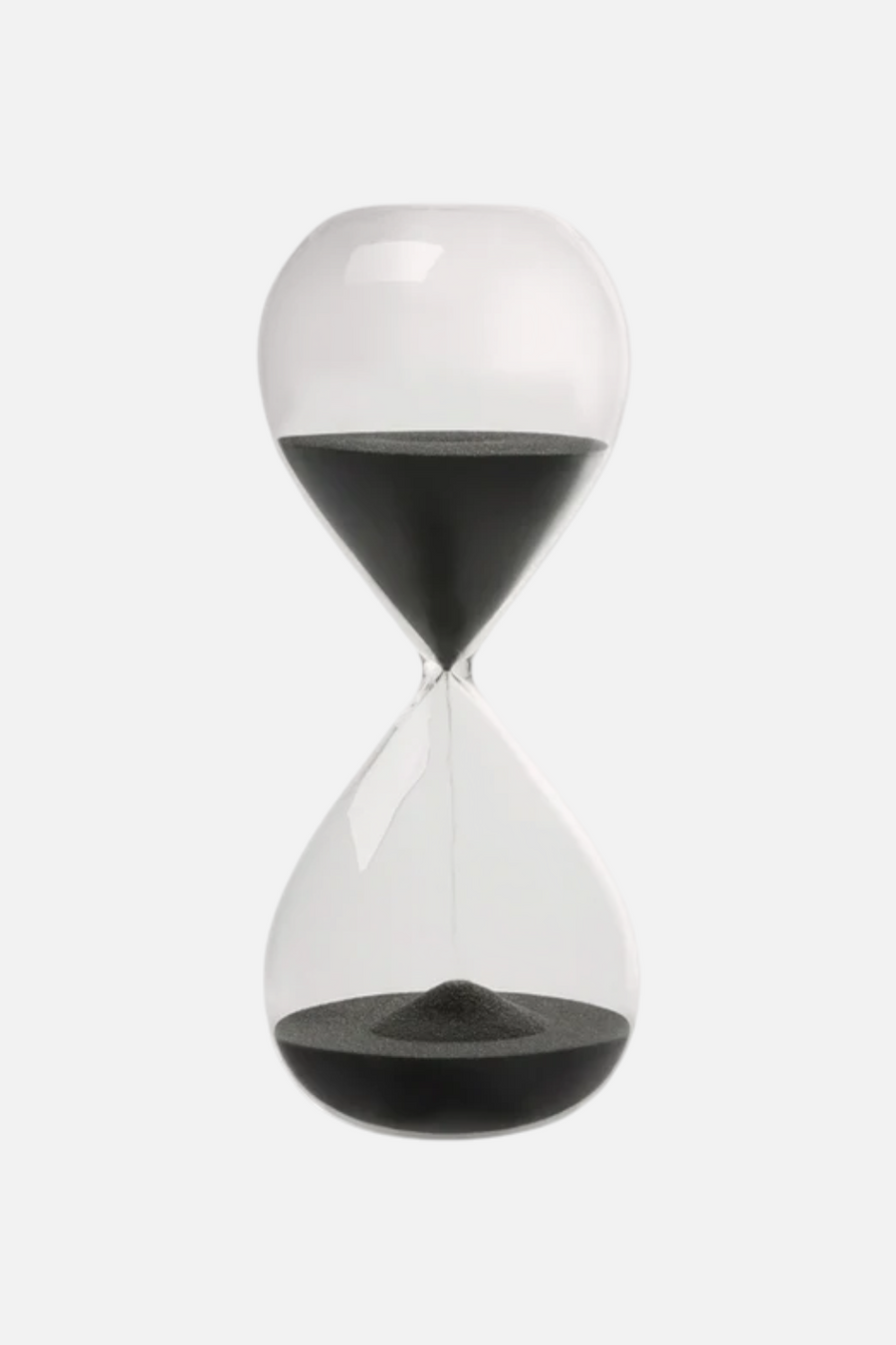 Gry Mattr Desktop Hourglass in Jet