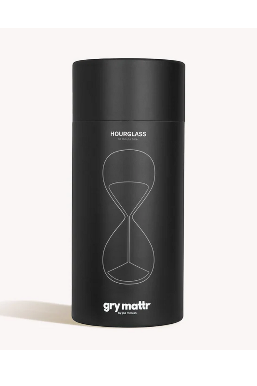 Gry Mattr Desktop Hourglass in Jet