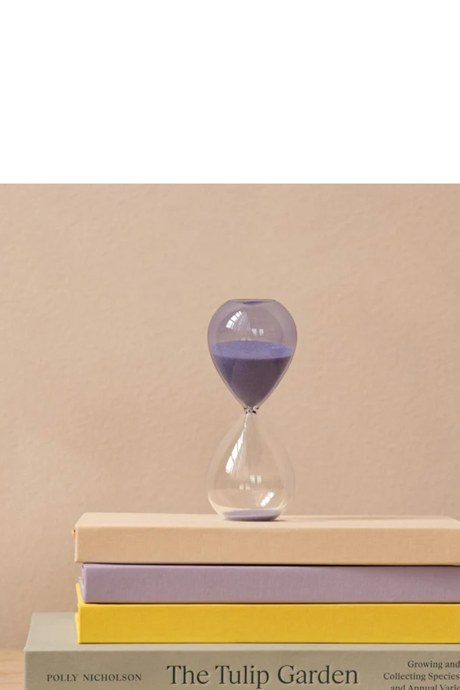 Gry Mattr Desktop Mini Hourglass in Violet