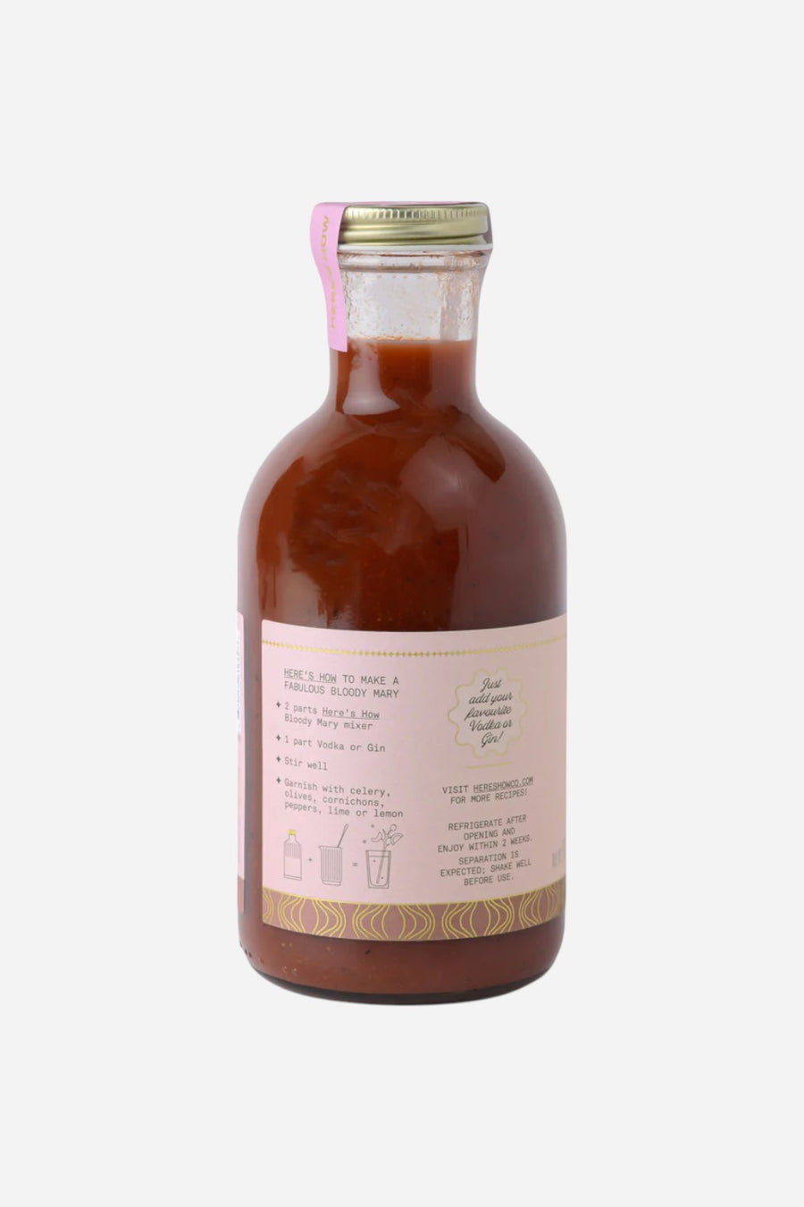 Here's How Bloody Mary Crafted Cocktail Mixer