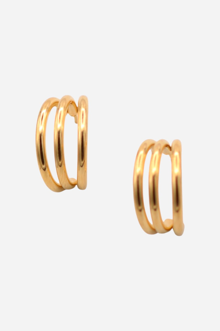 Farrah B Retrograde Earrings in Gold