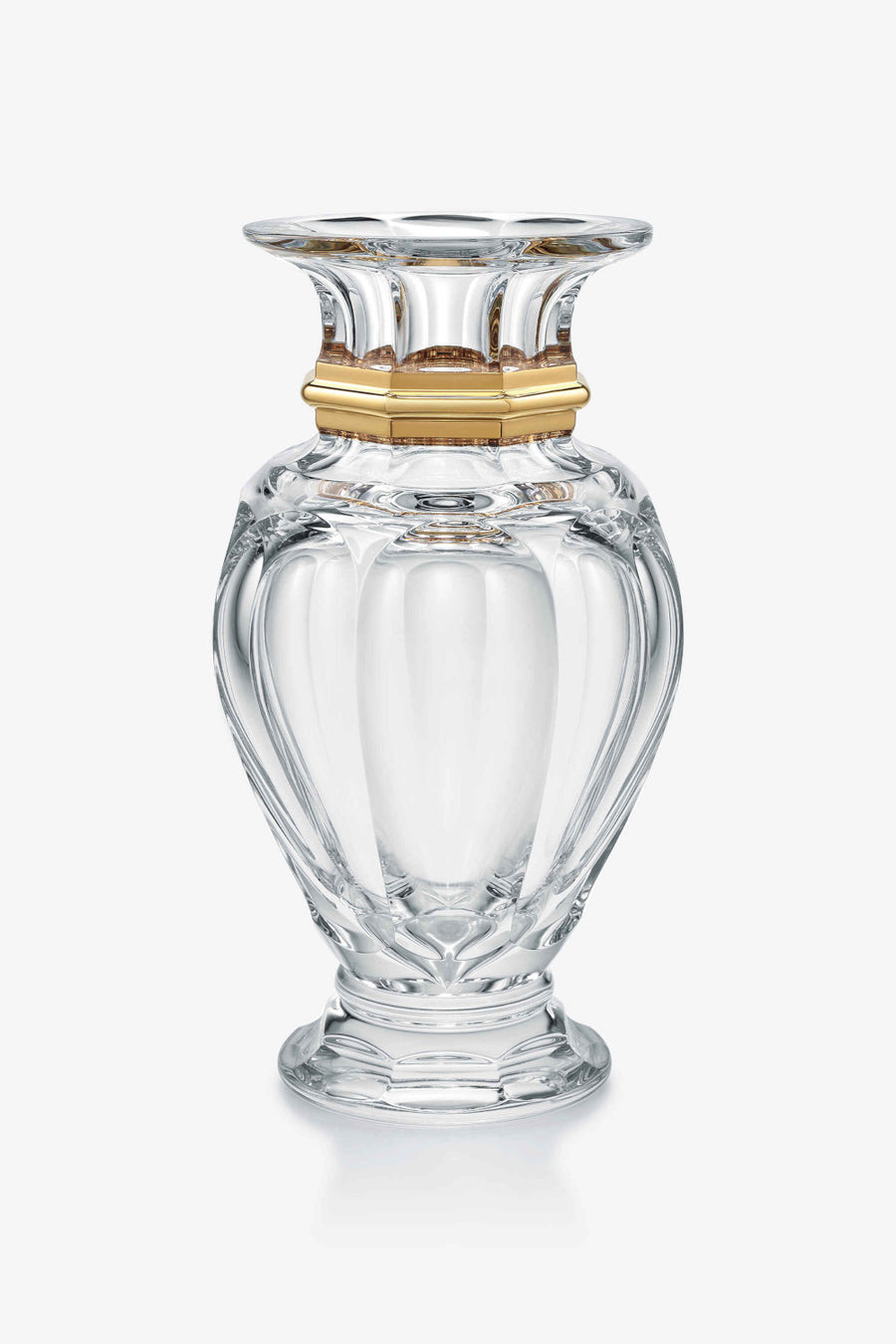 Baccarat Harcourt Baluster Vase in Gold