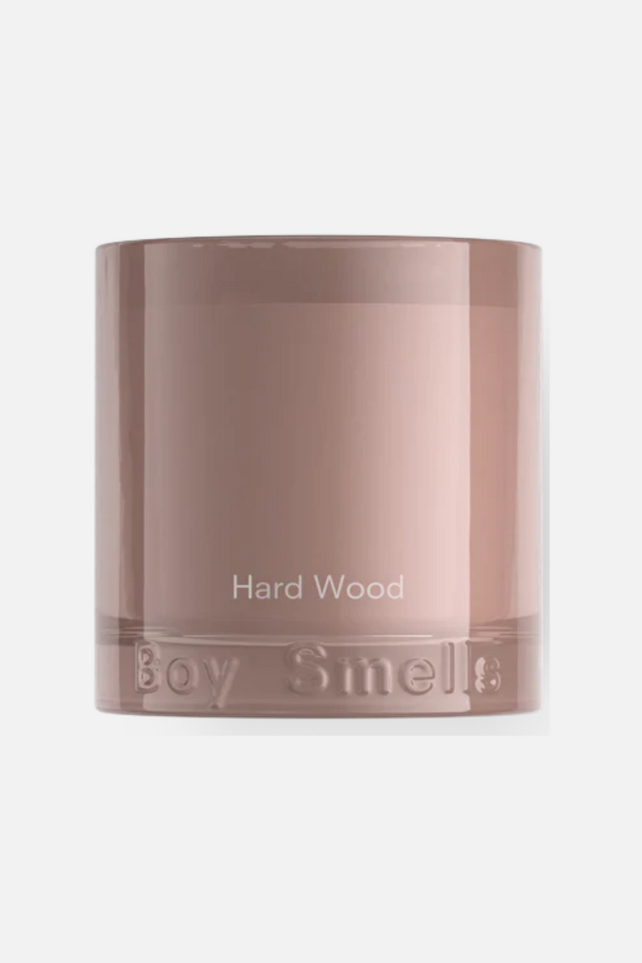 Boy Smells Hard Wood Standard Candle