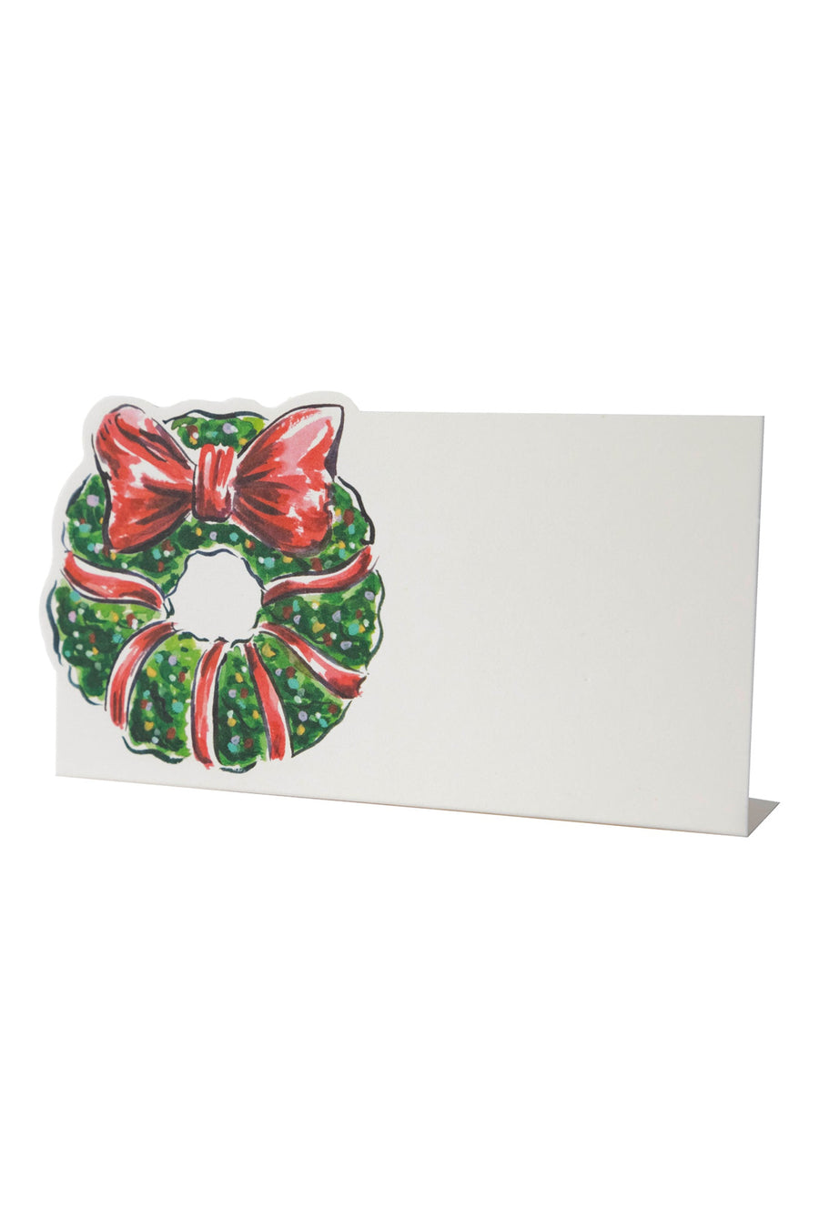 Hester & Cook Holiday Wreath Place Card - Set of 12