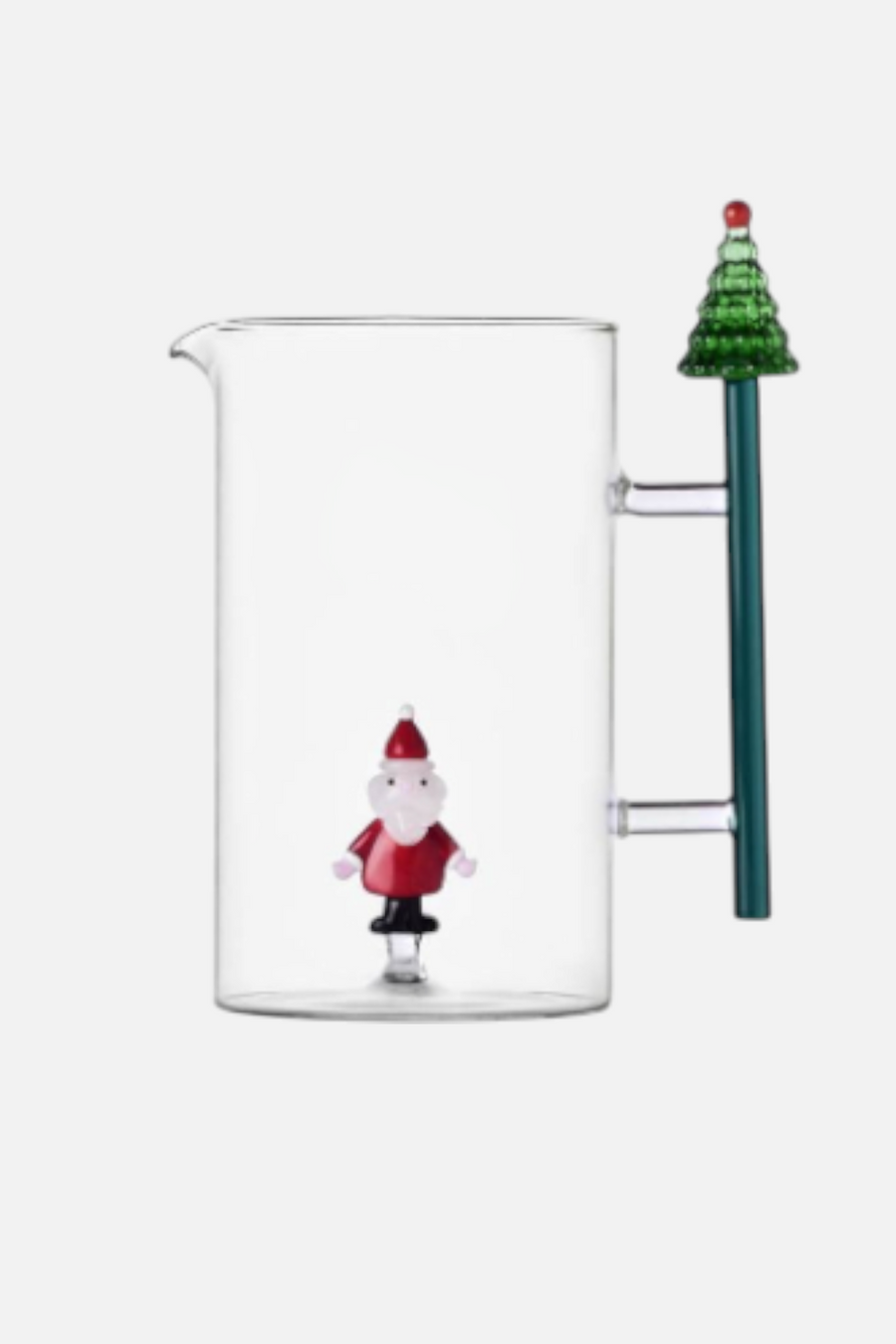 Ichendorf Jug with Christmas Tree Handle & Santa Claus