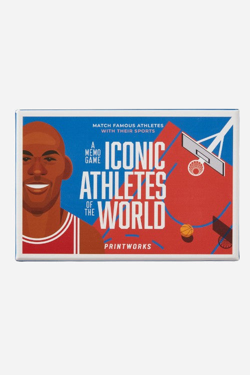 Printworks Iconic Athletes Memo Game