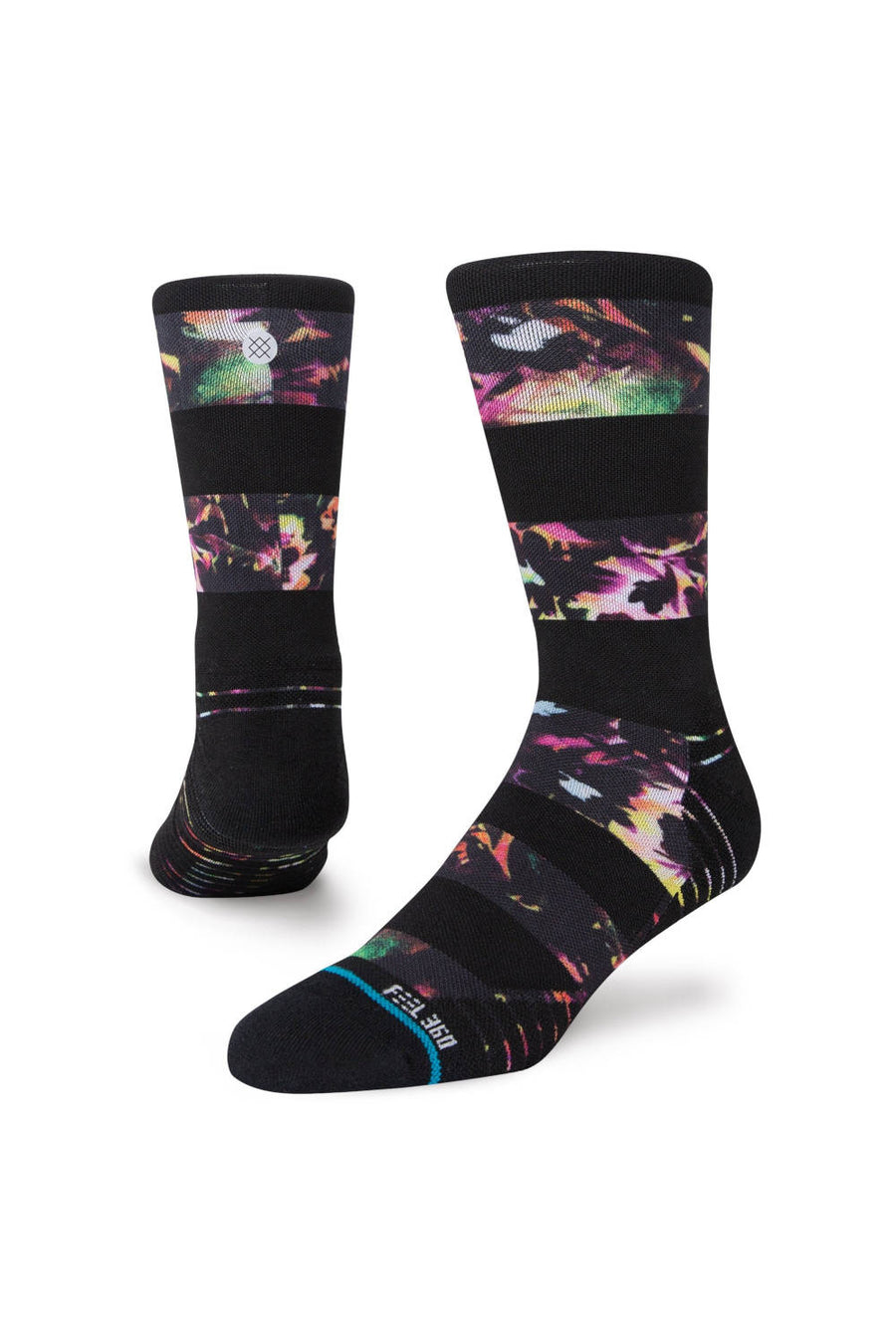 Stance Intensity Crew Socks in Black